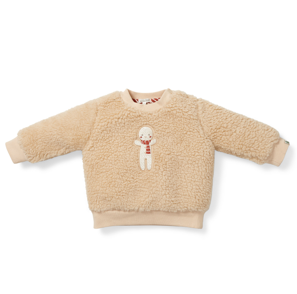 Pull de nöel teddy pain d’épice (62-104) - pull