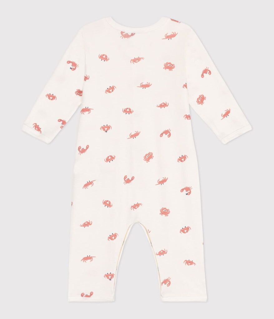 Pyjama bébé en coton sans pieds crabes (divers tailles)