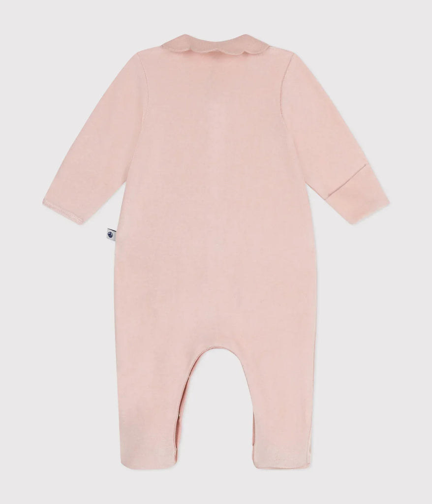 Pyjama en velours bébé