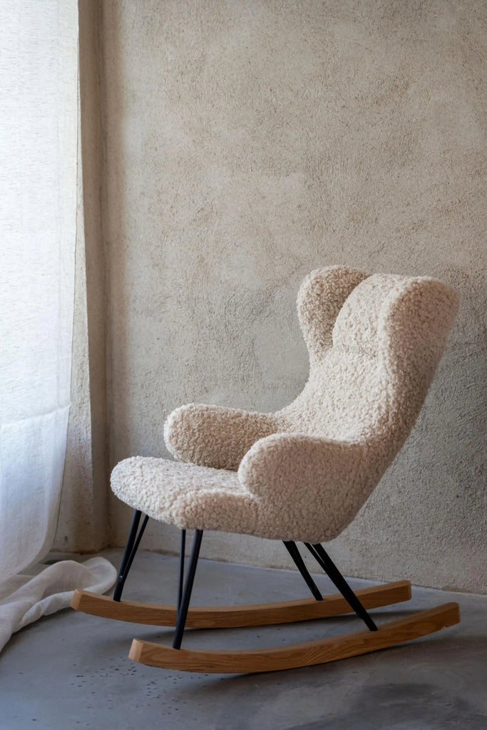 Rocking Kids Chair De Luxe - Sheep - Dekoration