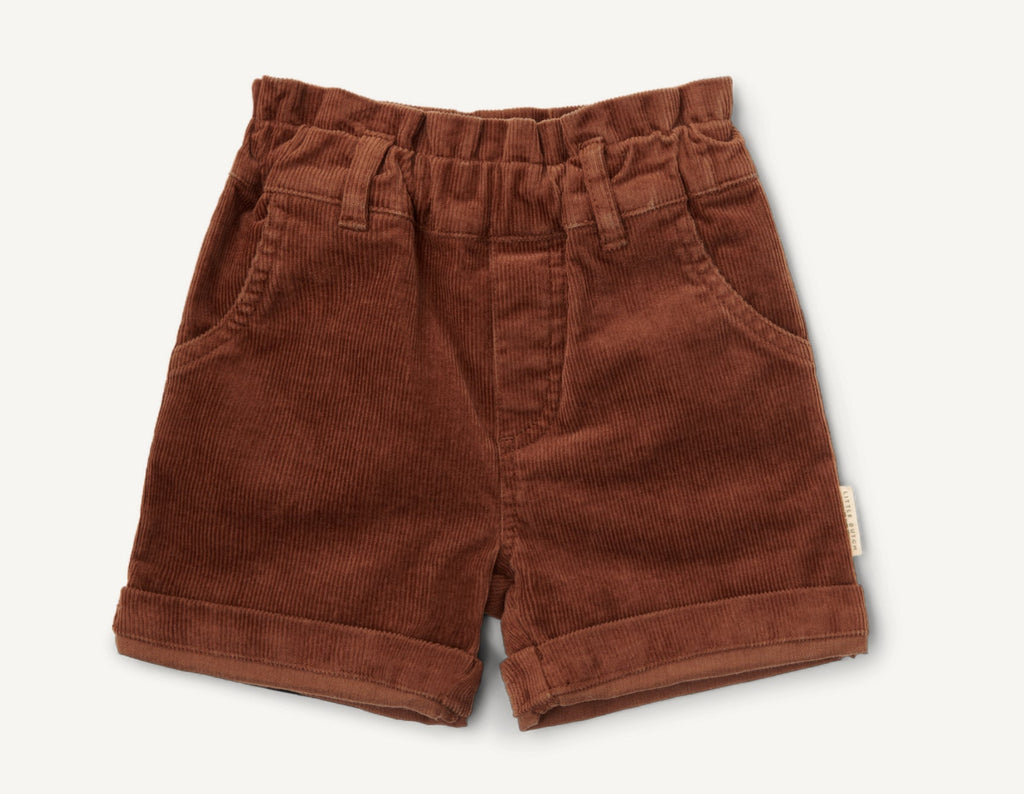 Short en velours côtelé - Walnut brown (tailles 74-104)