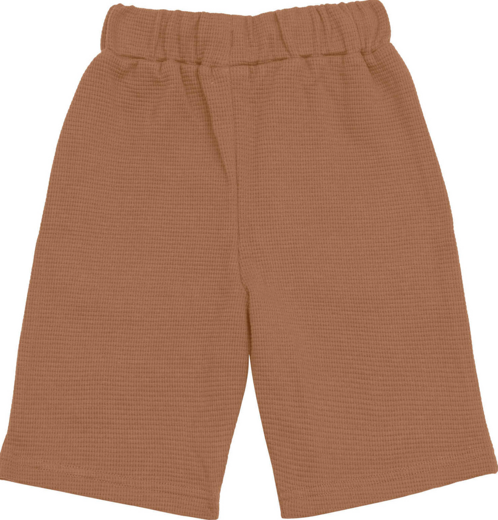 Waffelshorts - Karamell (diver Größen 74-116) - Shorts