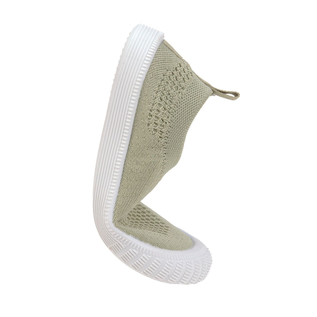 Sneakers Kinder hell Khaki (Größen 20-29) - Schuhe