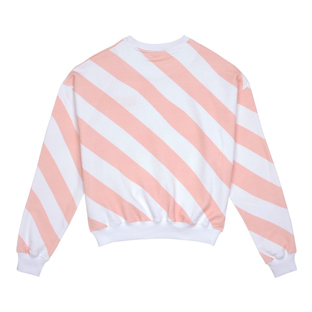Unisex-Sweatshirt Happy - Milky/peach (verschiedene Größen)