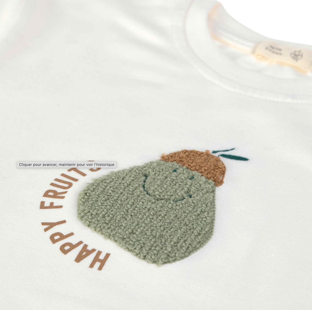 Jersey T-Shirt - Pear/Milky (verschiedene Größen 7Monate - 6Jahre)