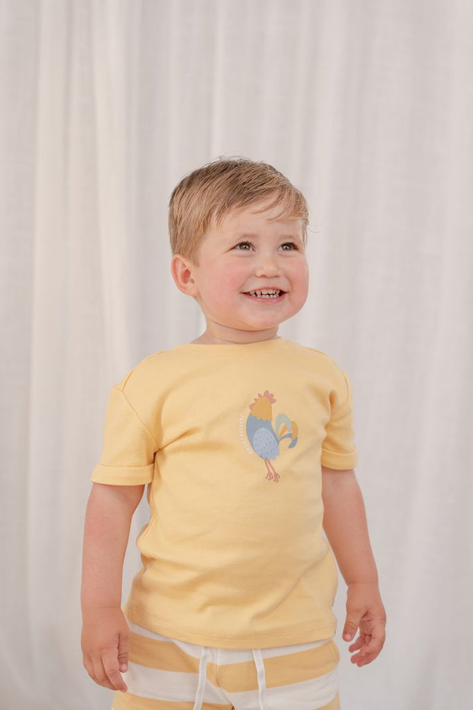 T-Shirt Little Farm 86 - Sunny Yellow - t-shirt