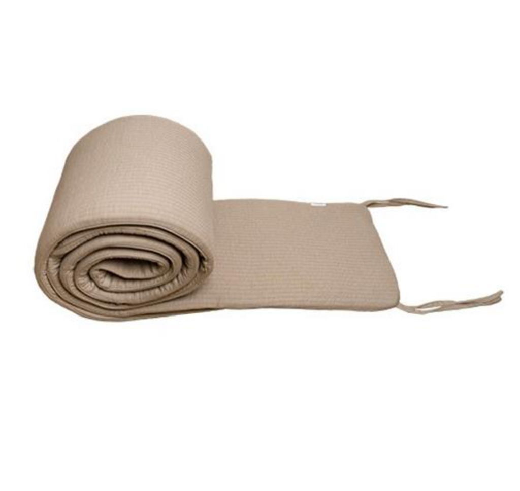 Laufstallumrandung - Pure Beige - Bettumrandung