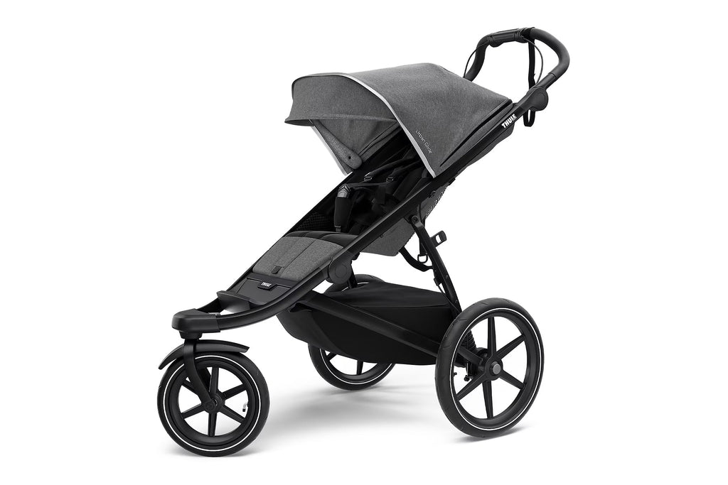 Urban Glide 2 poussette tout-terrain - noire/gris melange -