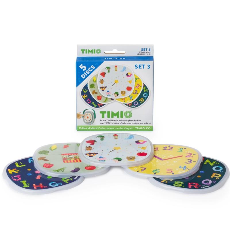 TIMIO Disc set 4 - Children's songs, Fairy Tale, Dinosaurs and Small Insects